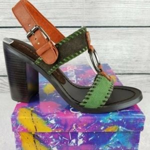 Chinese Laundry Leather Sandals NIB size 8